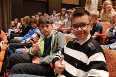 Páťáci v divadle Minor